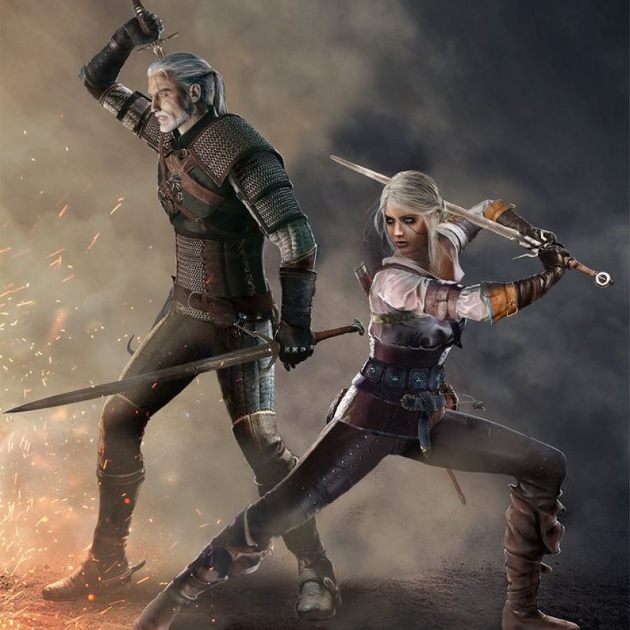 The witcher 3 geralt and ciri фото 96